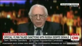 Bernie Sanders kets kicked off CNN after calling CNN fake news